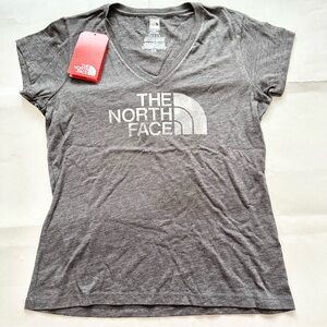 North Face Women Gray T shirt